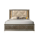  Size_Queen -- Acme Furniture Skylar Upholstered Panel Bed with Storage IMAGE 3