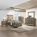  Size_Twin -- Skylar 25340T Twin Bed with LED & Storage IMAGE 6