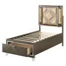  Size_Full -- Skylar 25335F Full Bed with LED & Storage IMAGE 2