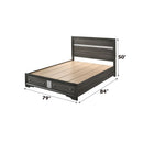 Acme Furniture Naima King Platform Bed with Storage 25967EK IMAGE 5