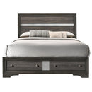  Size_Queen -- Acme Furniture Naima Platform Bed with Storage IMAGE 4