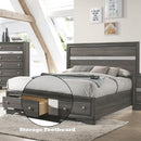  Size_Queen -- Acme Furniture Naima Platform Bed with Storage IMAGE 6