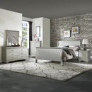  Acme Furniture Louis Philippe III 26697EK EK Bed IMAGE 5
