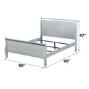 Size_King -- Louis Philippe 26727EK EK Bed IMAGE 6
