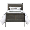 Acme Furniture Louis Philippe Twin Sleigh Bed 26800T IMAGE 1