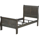 Size_Twin -- Acme Furniture Louis Philippe Sleigh Bed IMAGE 3