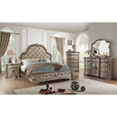Acme Furniture Northville Queen Upholstered Panel Bed 26930Q IMAGE 2