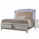  Size_Queen -- Acme Furniture Kaitlyn Panel Bed with Storage IMAGE 1
