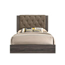 Size_Queen -- Acme Furniture Avantika Upholstered Panel Bed IMAGE 1