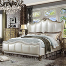  Size_California King -- Acme Furniture Dresden II Upholstered Panel Bed IMAGE 1