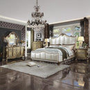  Size_California King -- Acme Furniture Dresden II Upholstered Panel Bed IMAGE 5