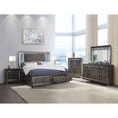  Acme Furniture Sawyer 27967EK King Storage Bed IMAGE 3