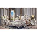  Size_California King -- Acme Furniture Picardy Upholstered Panel Bed IMAGE 4