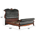  Size_Queen -- Acme Furniture Dresden Upholstered Sleigh Bed IMAGE 6