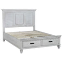  Size_King  -- Coaster Furniture Franco Panel Bed with Storage IMAGE 1