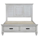  Size_King  -- Coaster Furniture Franco Panel Bed with Storage IMAGE 3