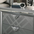  Color_Silver  Size_Queen  -- Furniture of America Emmeline Upholstered Panel Bed with Storage IMAGE 7