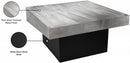 255-CT Palladium Iron Coffee Table