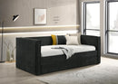 DB805 BLACK TWIN DAYBED