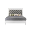  Size_King -- Acme Furniture Chelsie Upholstered Panel Bed IMAGE 2