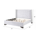 Acme Furniture Queen Upholstered Panel Bed 27700Q IMAGE 2