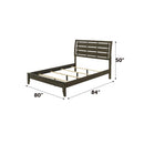  Size_King -- Acme Furniture Ilana Panel Bed IMAGE 5