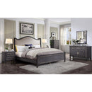  Acme Furniture House Marchese 28894CK California King Bed - Tan & Tobacco IMAGE 7