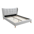  Size_King -- Acme Furniture Duran Upholstered Panel Bed IMAGE 1