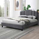 Acme Furniture Glada Queen Upholstered Panel Bed 28970Q IMAGE 1
