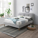 Acme Furniture Graves King Upholstered Panel Bed 28977EK IMAGE 1