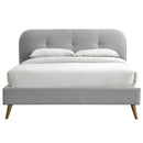  Size_King -- Acme Furniture Graves Upholstered Panel Bed IMAGE 3