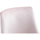  Meridian Karina Pink Velvet Upholstered Office Chair IMAGE 7