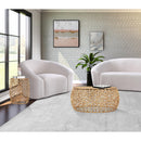  Meridian Priya Gold Aluminum End Table IMAGE 7