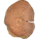  Meridian Woodland Natural Acacia Wood Top And Acrylic Base End / Side Table IMAGE 5