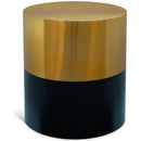  Meridian Sun Black Iron End / Side Table IMAGE 1