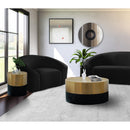  Meridian Sun Black Iron End / Side Table IMAGE 6