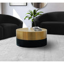  Meridian Sun Black Iron Coffee Table IMAGE 2