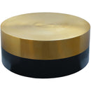  Meridian Sun Black Iron Coffee Table IMAGE 3