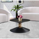  Meridian Malia Black Iron Coffee Table IMAGE 2
