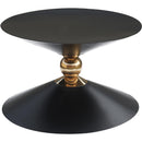  Meridian Malia Black Iron Coffee Table IMAGE 3