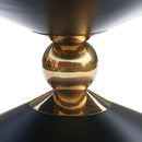  Meridian Malia Black Iron Coffee Table IMAGE 4