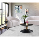  Meridian Malia Black Iron Coffee Table IMAGE 7