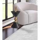  Meridian Malia Black Iron End Table IMAGE 2