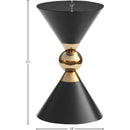  Meridian Malia Black Iron End Table IMAGE 5