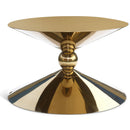  Meridian Malia Gold Stainless Steel Coffee Table IMAGE 1