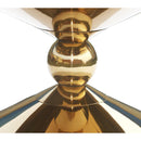  Meridian Malia Gold Stainless Steel Coffee Table IMAGE 4