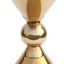  Meridian Malia Gold Stainless Steel End Table IMAGE 4