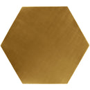  Meridian Hexagon Gold Iron End / Side Table IMAGE 7