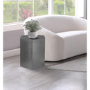  Meridian Hexagon Chrome Iron End / Side Table IMAGE 2