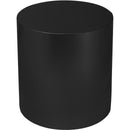  Meridian Cylinder Black Iron End / Side Table IMAGE 4